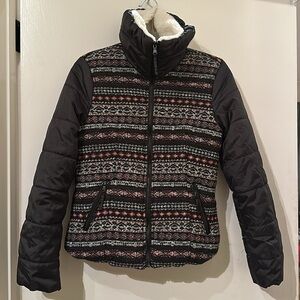 Collection B by Bernardo Sweater Puffer Jacket Size S